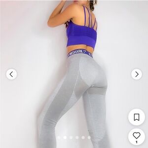 Gymshark Leggings xs gray purple